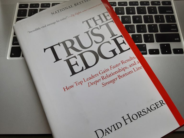 book cover: The Trust Edge