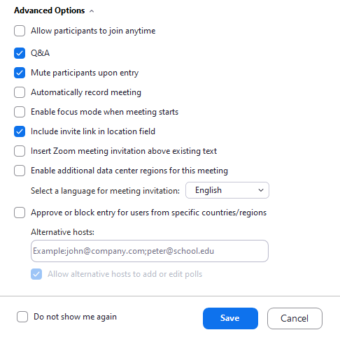 Zoom Outlook Plugin 3